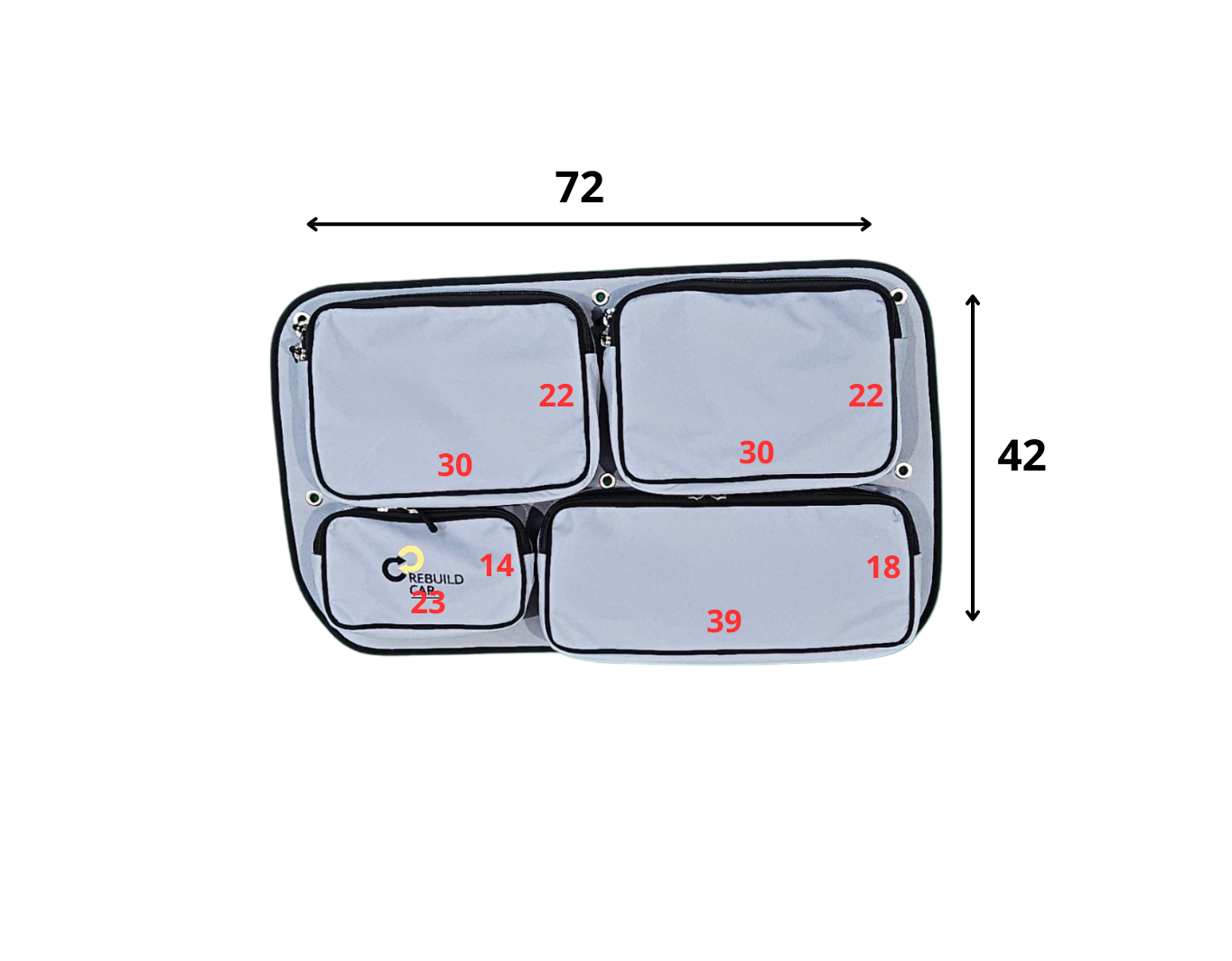 VW Caddy od 2021 boční spolujezdec